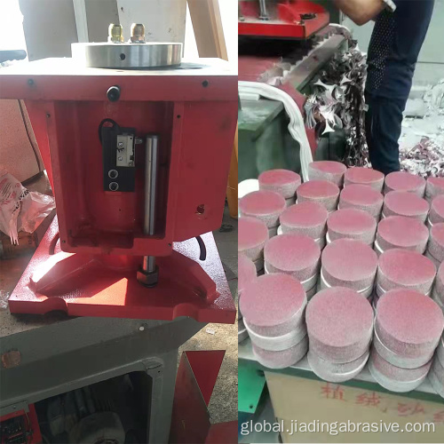 Sanding Disc Machine hydraulic die cutting press machine Disc punching machine Supplier